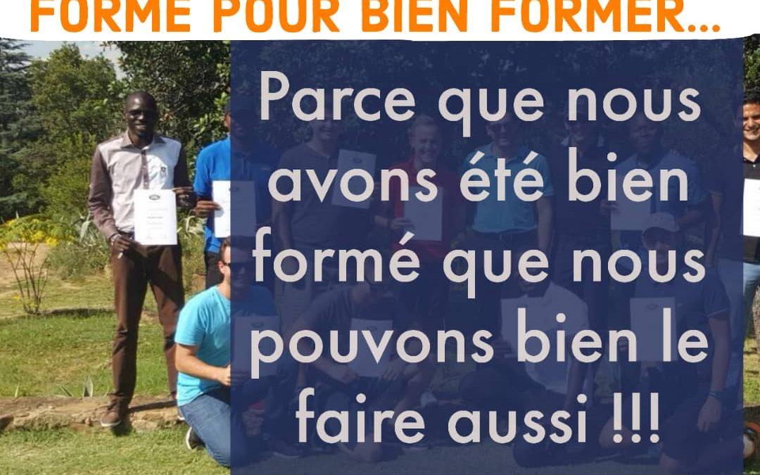 Nos méthodes de formation c’est aussi nous former nous même pour former