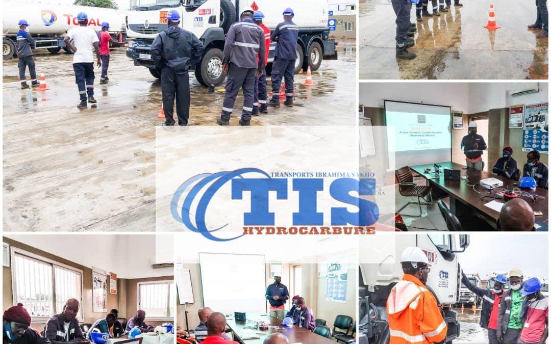 Formation en conduite défensive avec Transport Ibrahima SAKHO(TIS
